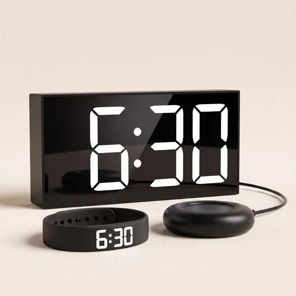 The Touchwake band next to the Touchwake Shaker and its shaker pad